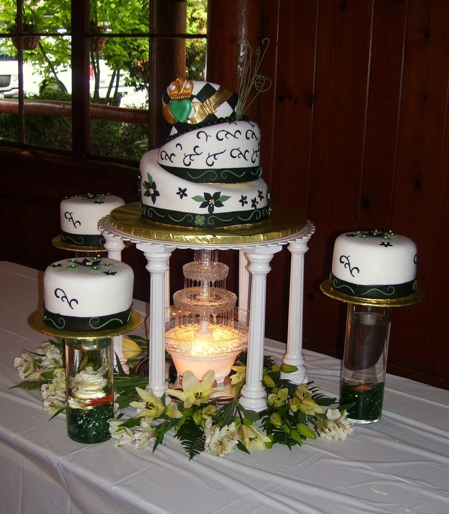 Irish Wedding Cakes
 Irish Topsy Turvy Wedding Cake CakeCentral