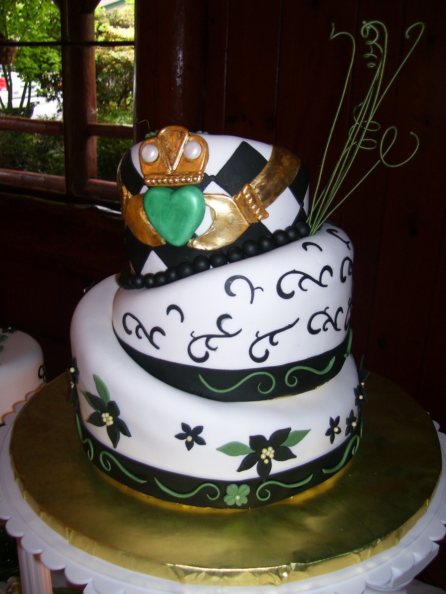 Irish Wedding Cakes
 Irish Topsy Turvy Wedding Cake CakeCentral