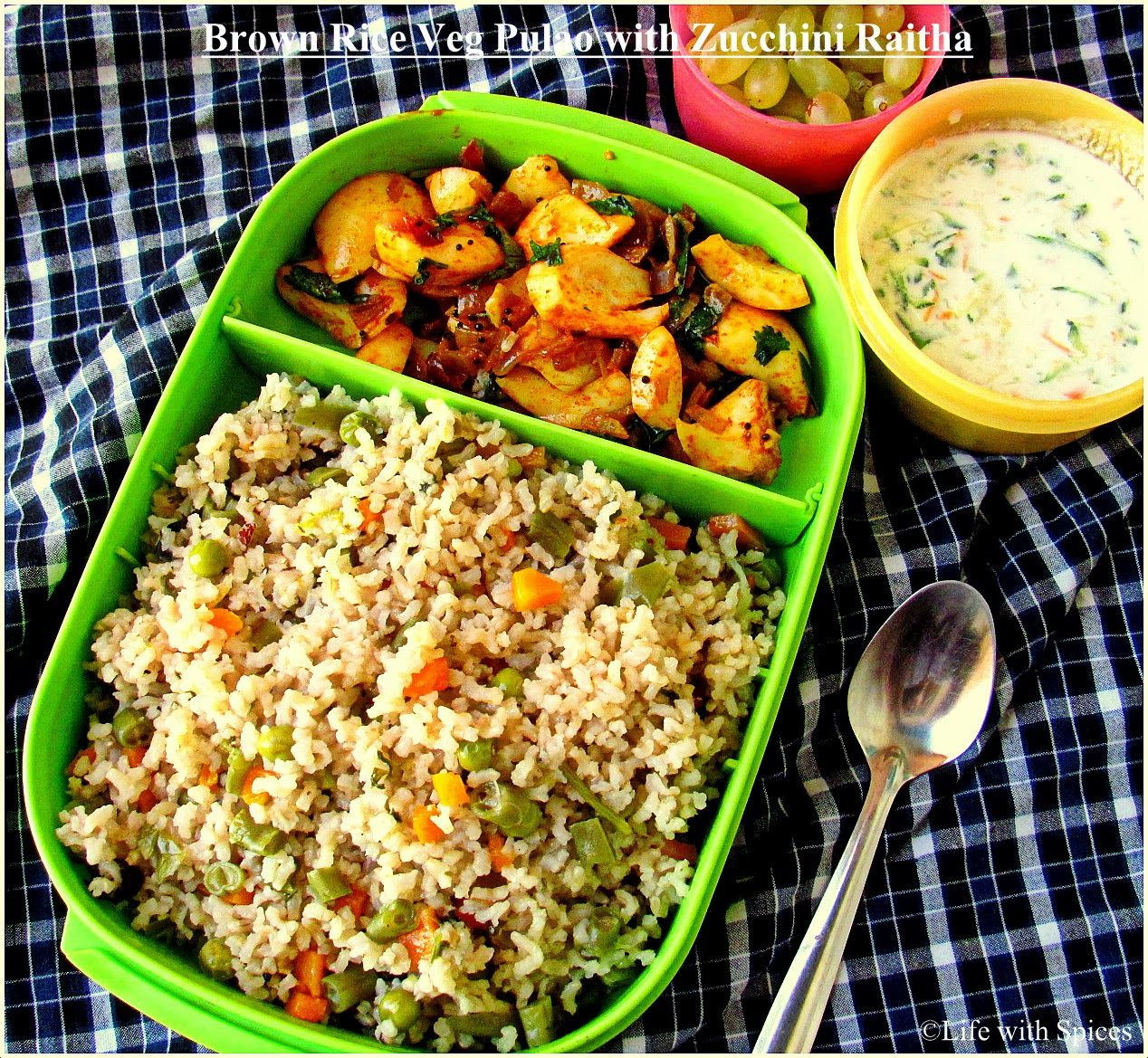 Is Brown Rice High In Fiber
 BROWN RICE VEGETABLE PULAO With images