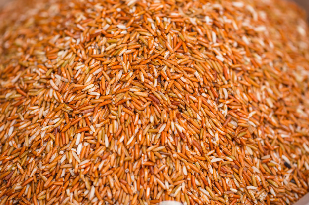 Is Brown Rice High In Fiber
 Oganic brown rice or riceberry healthy food source of