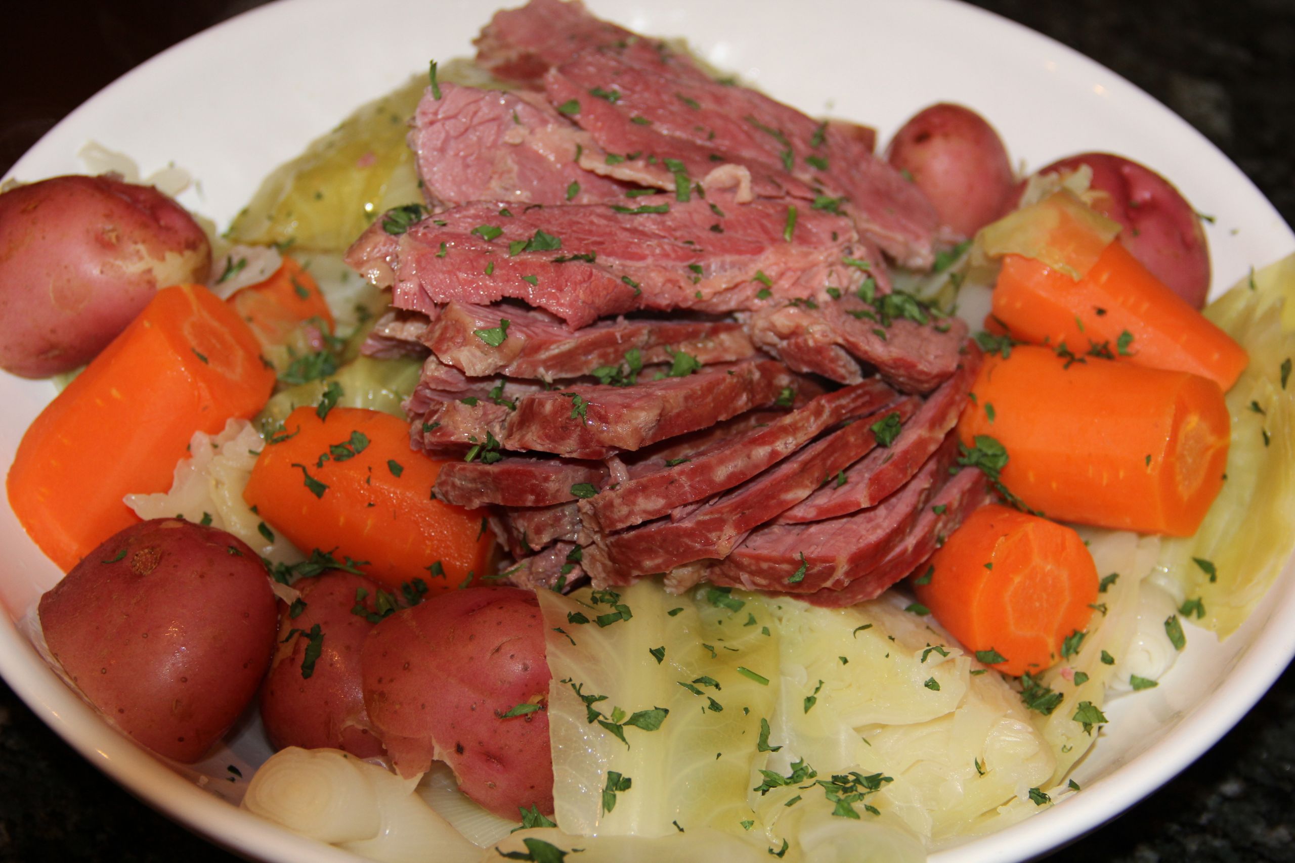 Is Corned Beef And Cabbage Irish
 Boiled Irish Dinner