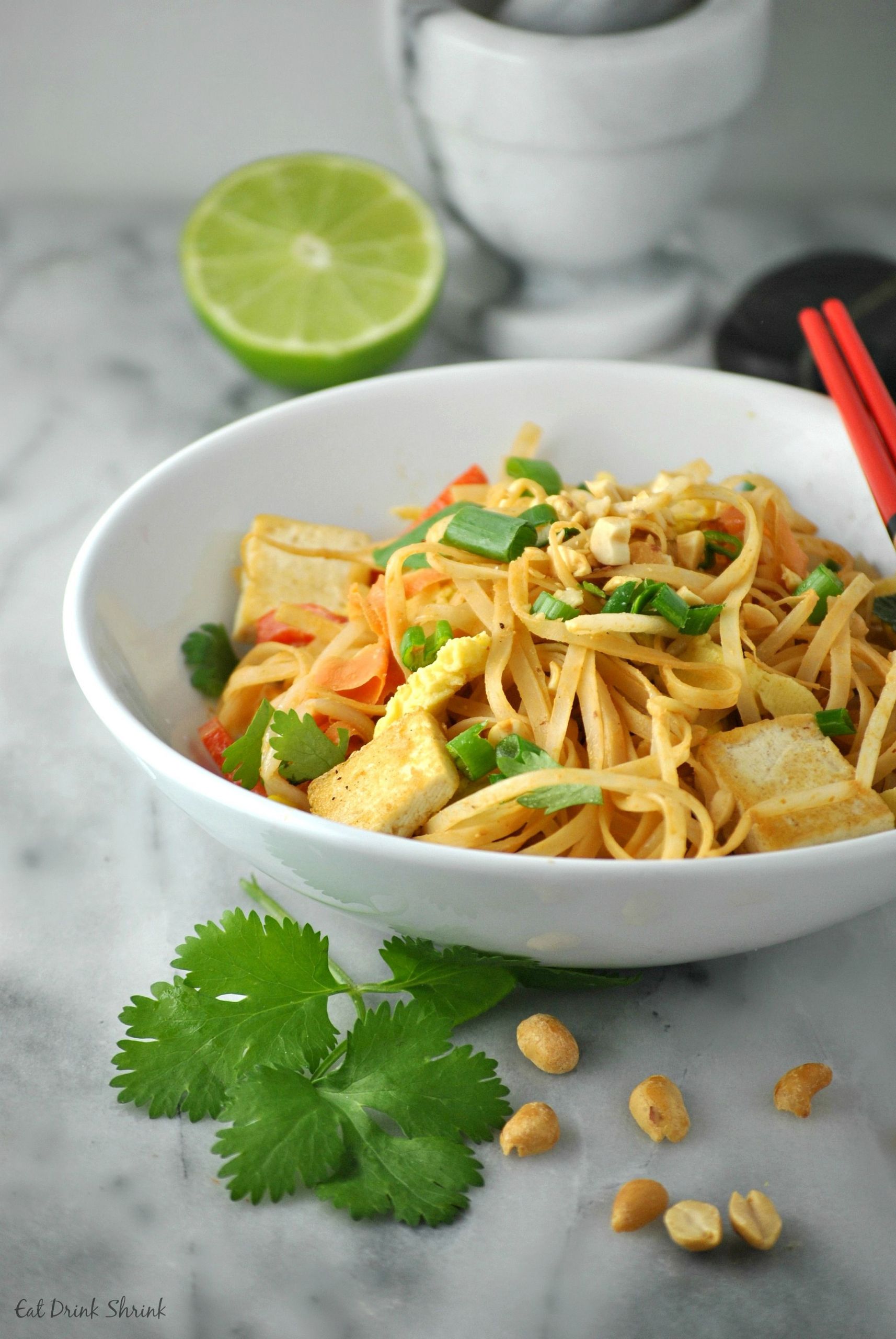 Is Pad Thai Bad For You
 Vegan Pad Thai Recipe Eat Drink Shrink Recipe