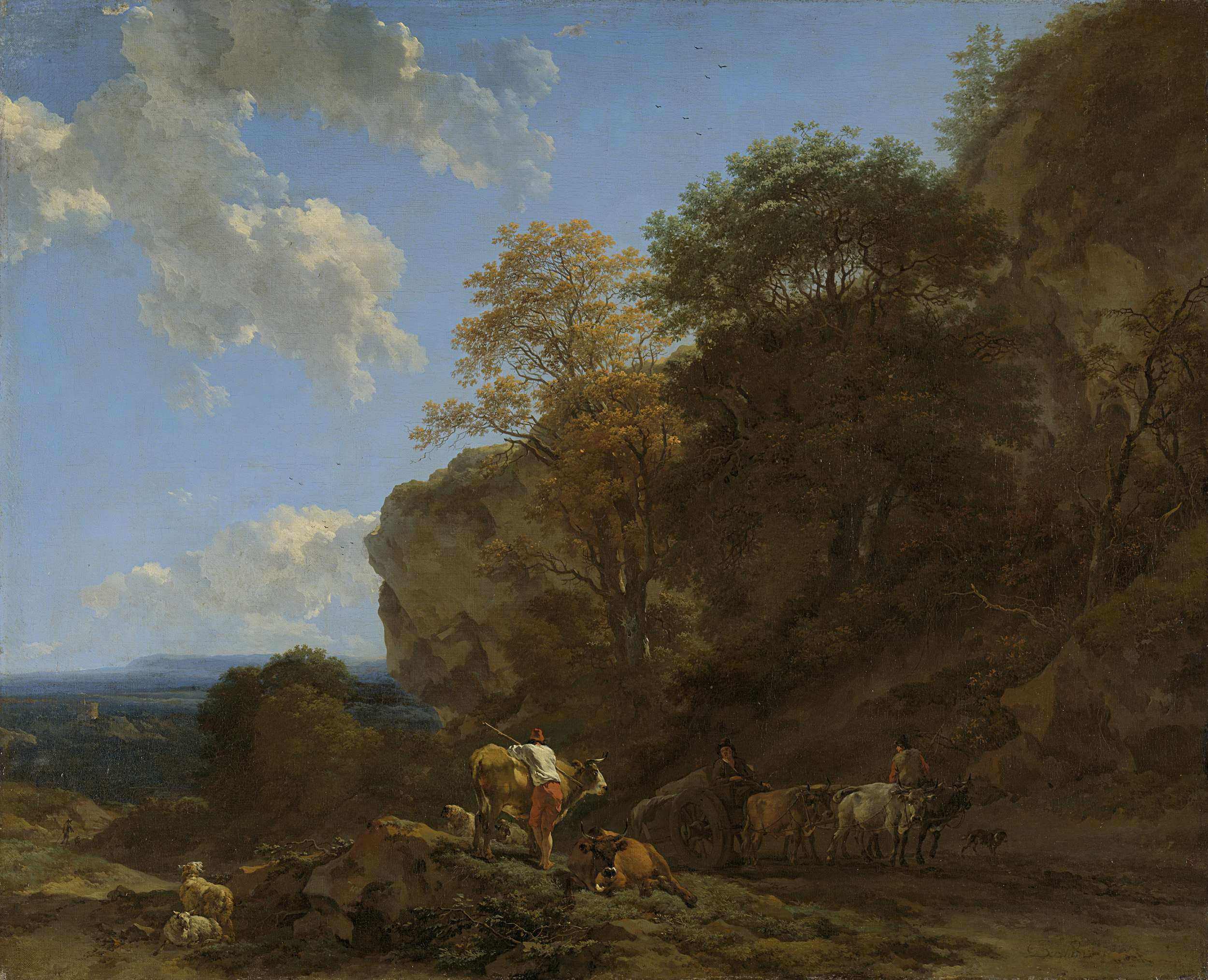 Italian Landscape Painting
 Italian Landscape 1650 1683 Painting