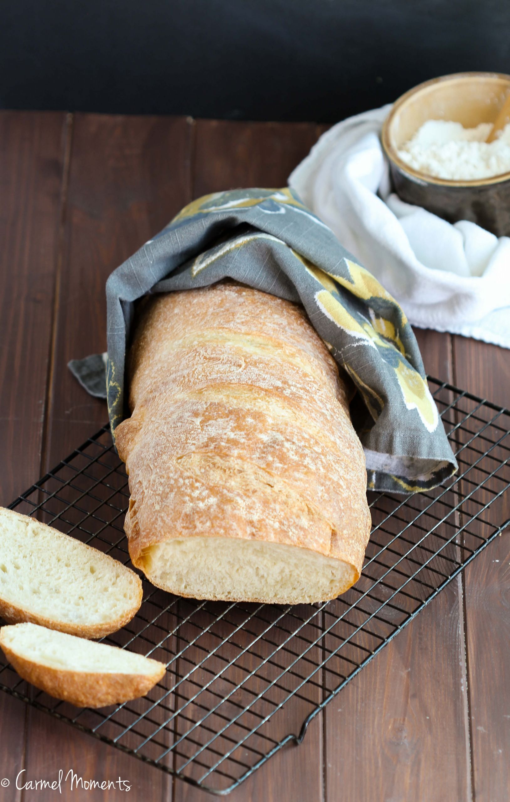 Italian Loaf Bread
 Rustic Italian Bread