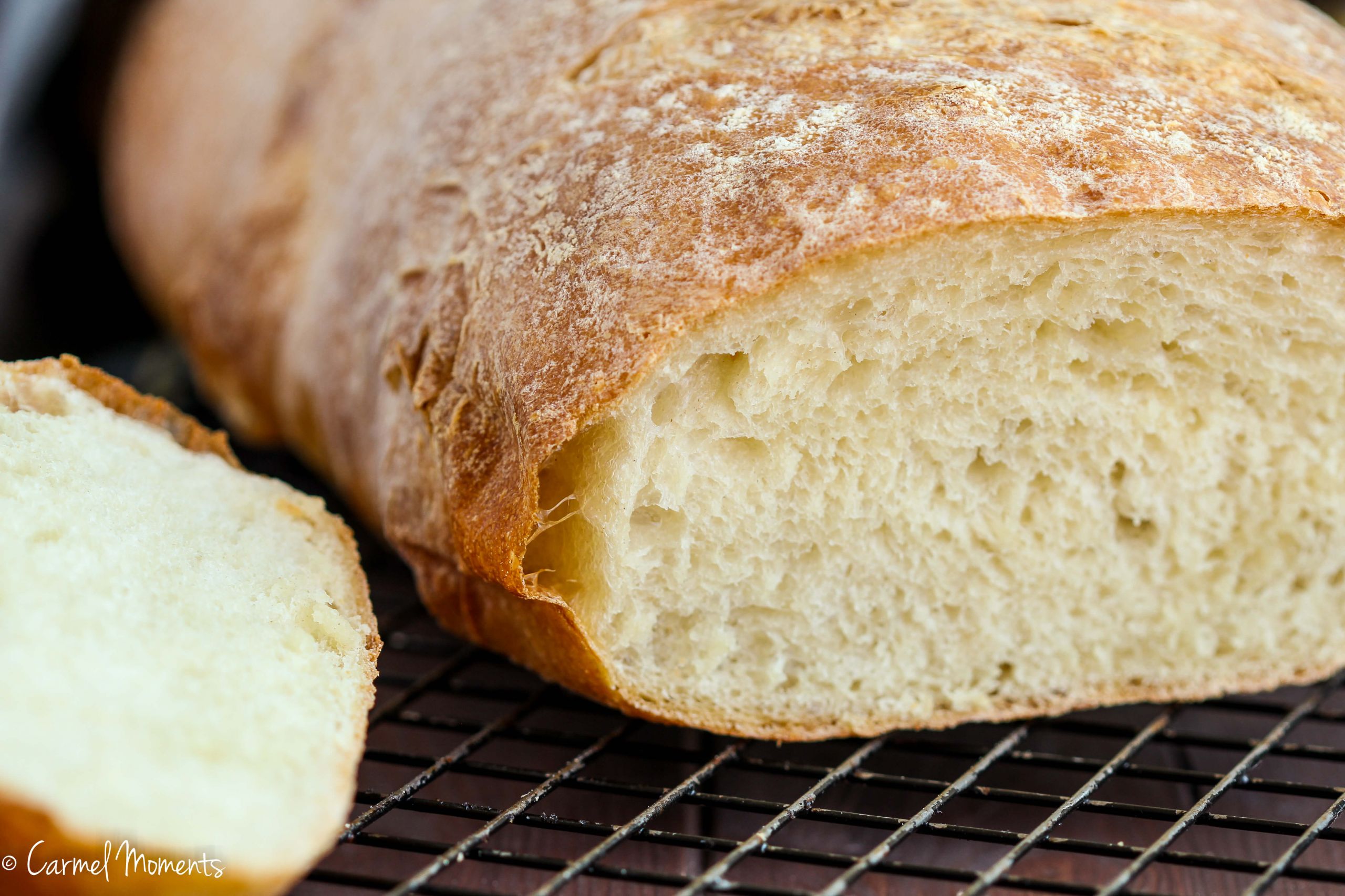 Italian Loaf Bread
 Rustic Italian Bread