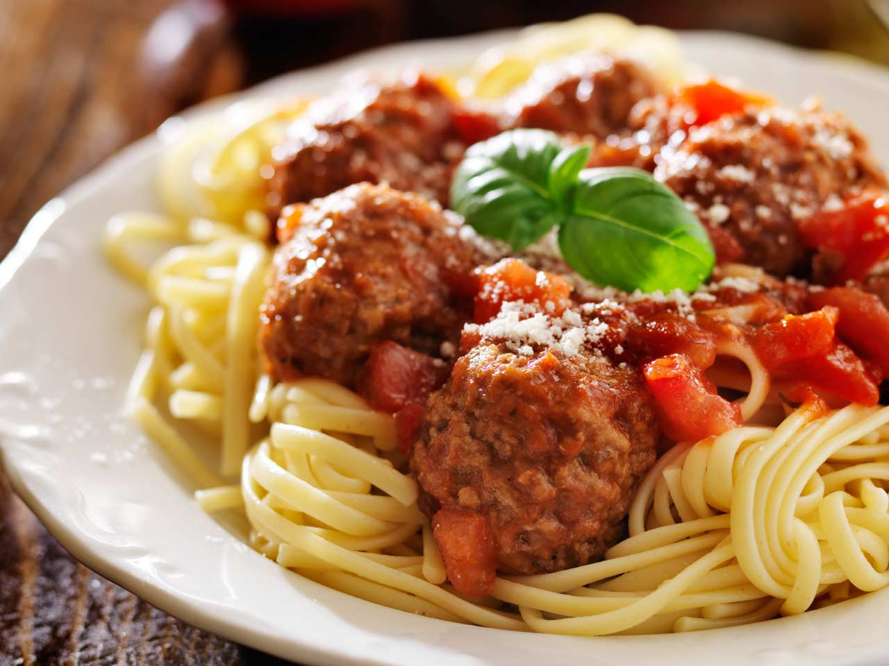 Italian Spaghetti And Meatballs Recipes
 Italian spiced meatballs with tomato sauce recipe Saga