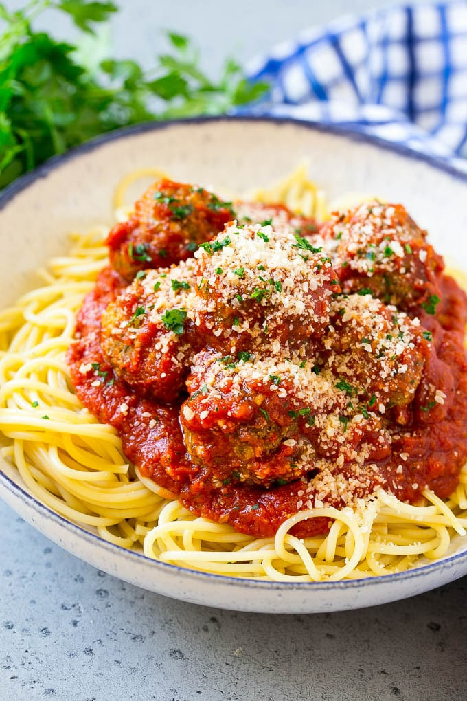 Italian Spaghetti And Meatballs Recipes
 Slow Cooker Meatballs Italian Style Dinner at the Zoo