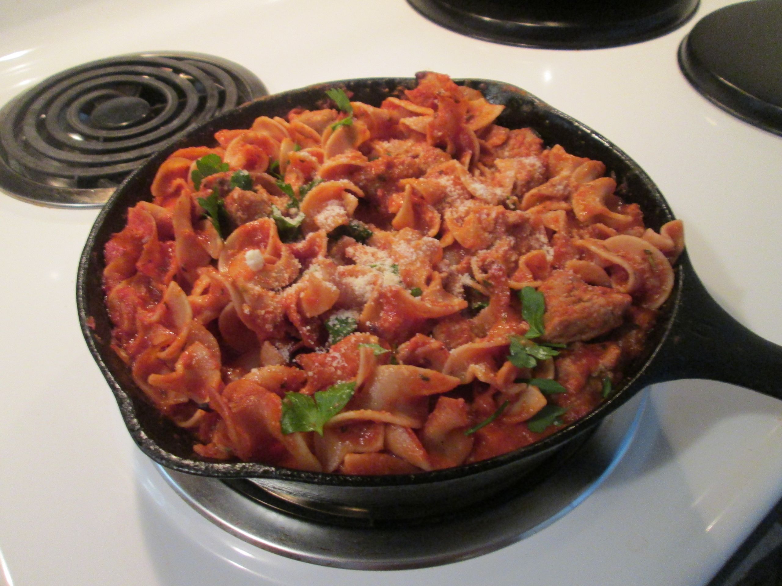 Italian Turkey Sausage
 Italian Turkey Sausage Skillet