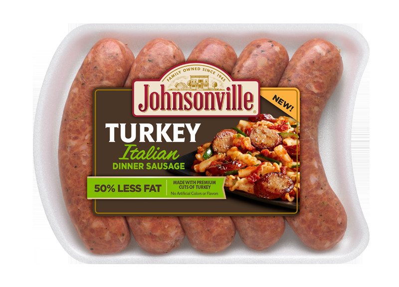 Italian Turkey Sausage
 Fresh Turkey Sausage Johnsonville