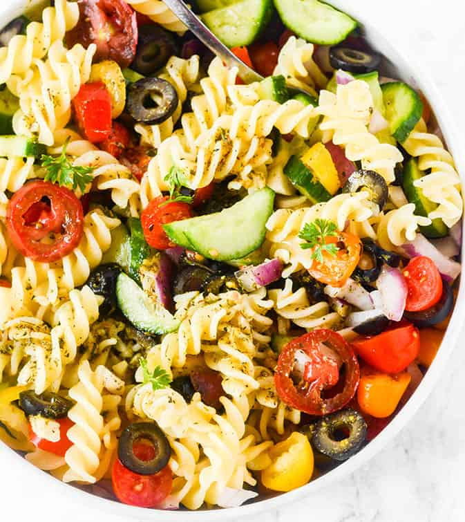Italian Vegan Recipes
 Vegan Italian Pasta Salad Healthier Steps