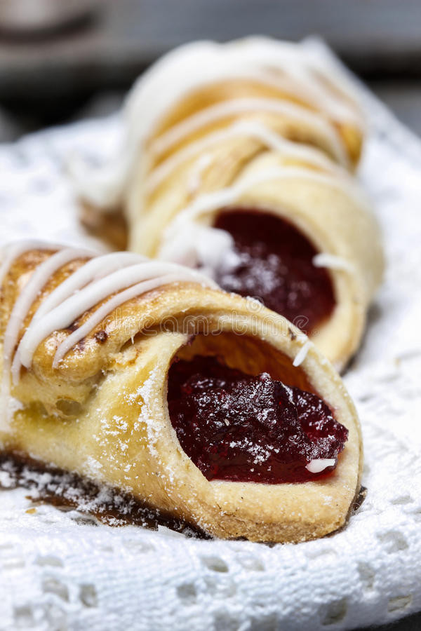 Jam Filled Shortbread Cookies
 Shortbread Cookies Filled With Jam Stock Image Image of