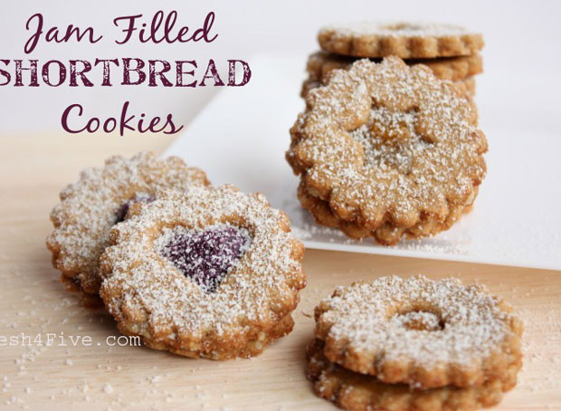 Jam Filled Shortbread Cookies
 Jam Filled Shortbread Cookies Recipe RecipeChart