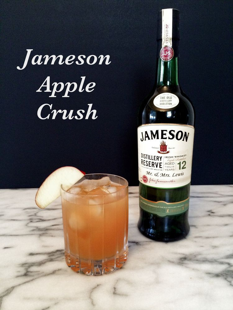 Jameson Whiskey Drinks
 Jameson Apple Crush