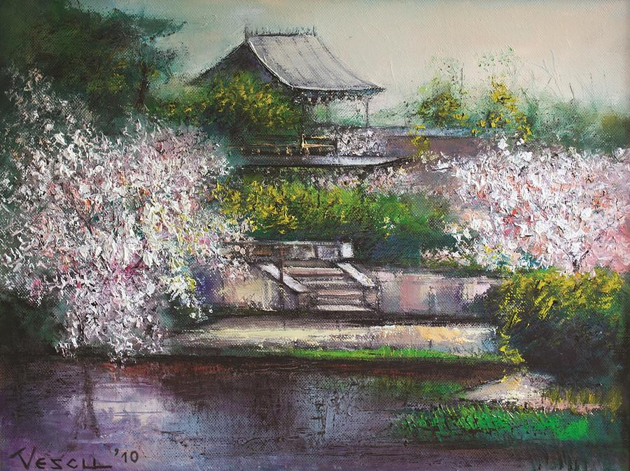 Japan Landscape Paintings
 Japan Landscape Painting by Teodor Vescu