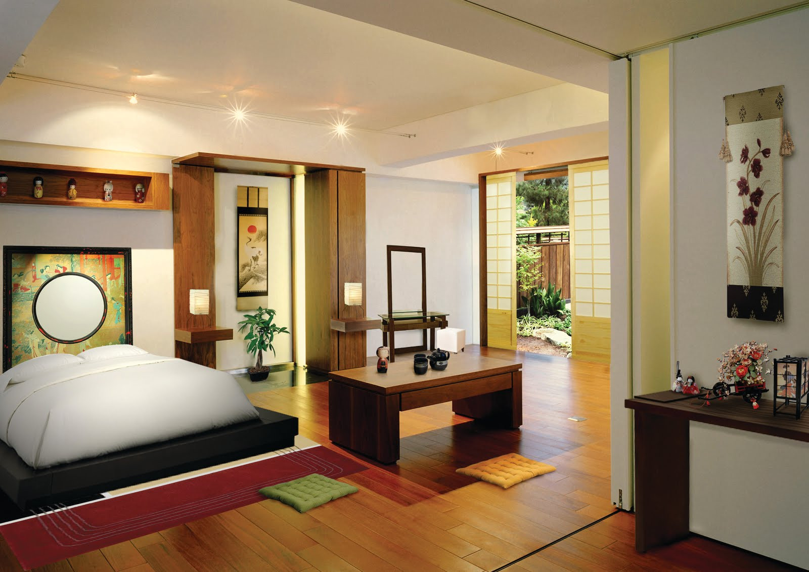 Japanese Bedroom Decor
 Melokumi Japanese Style Bedroom Design
