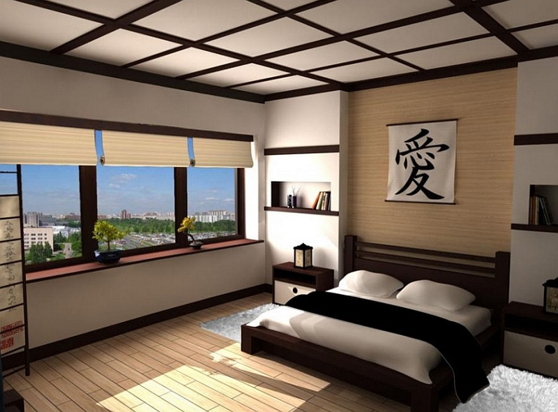 Japanese Bedroom Decor
 Asian Inspired Bedrooms Design Ideas