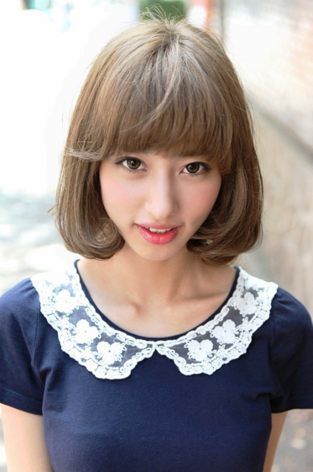 Japanese Hairstyle Female
 of 2013 Cute Japanese Bob Hairstyle For Women