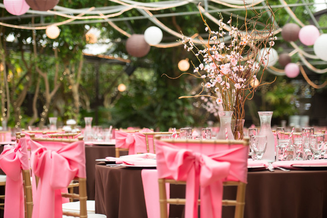 Japanese Themed Wedding
 Spring Cherry Blossom Love and Party Decor