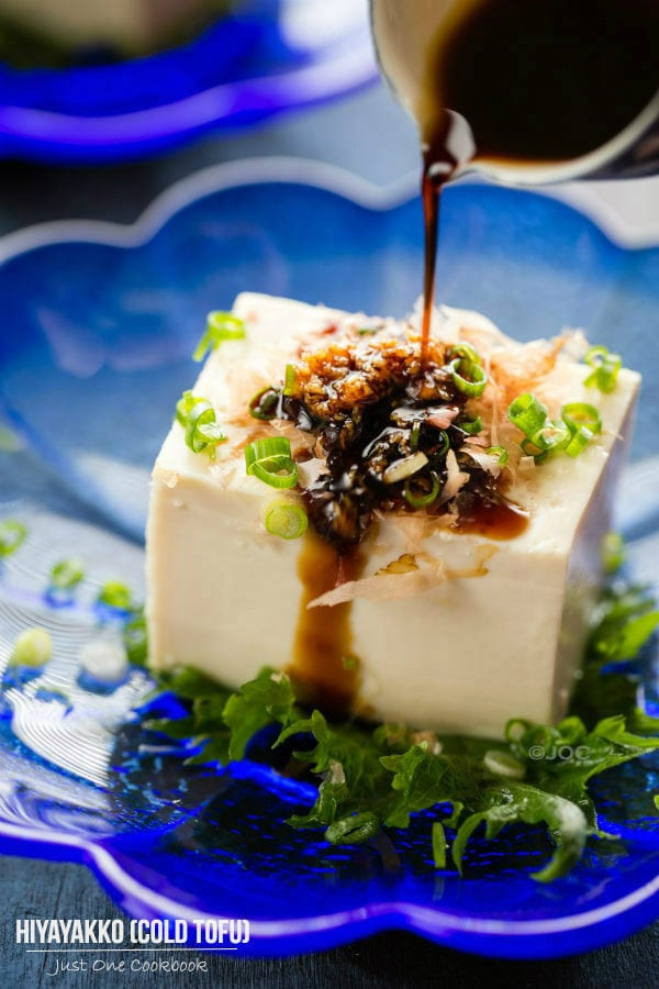 Japanese Tofu Recipes
 Japanese Chilled Tofu Hiyayakko Recipe 冷奴 • Just e