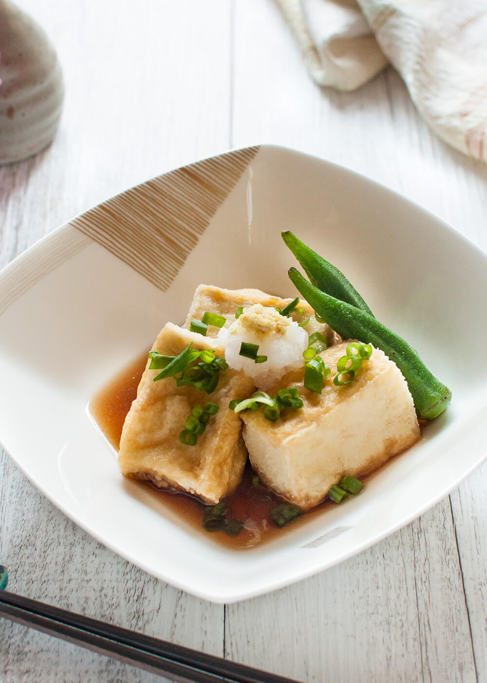 Japanese Tofu Recipes
 Japanese Fried Tofu Agedashi Tofu