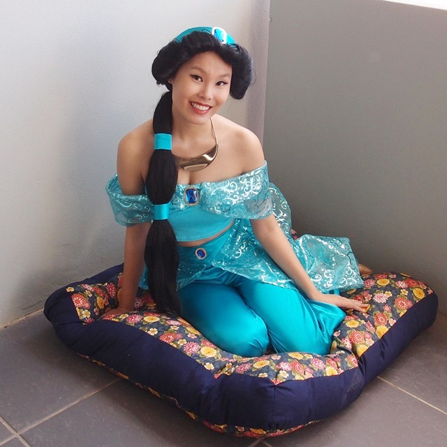 Jasmine Costume DIY
 That time I made a Princess Jasmine costume