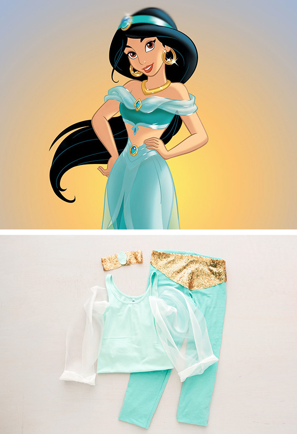 Jasmine Costume DIY
 DIY Princess Jasmine Costume
