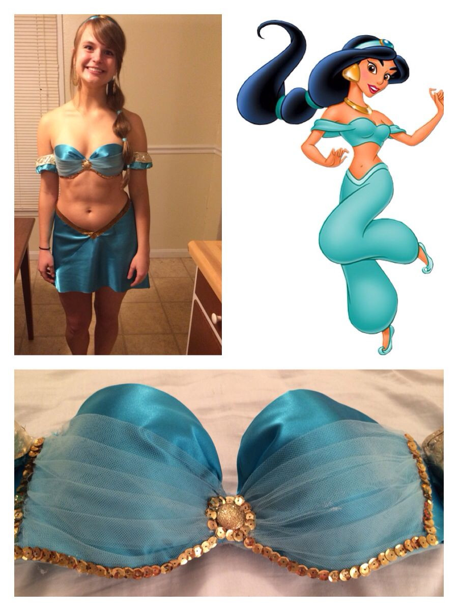 Jasmine Costume DIY
 DIY Halloween costume Princess Jasmine