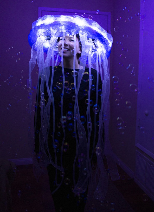 Jellyfish Costume DIY
 44 Homemade Halloween Costumes for Adults C R A F T