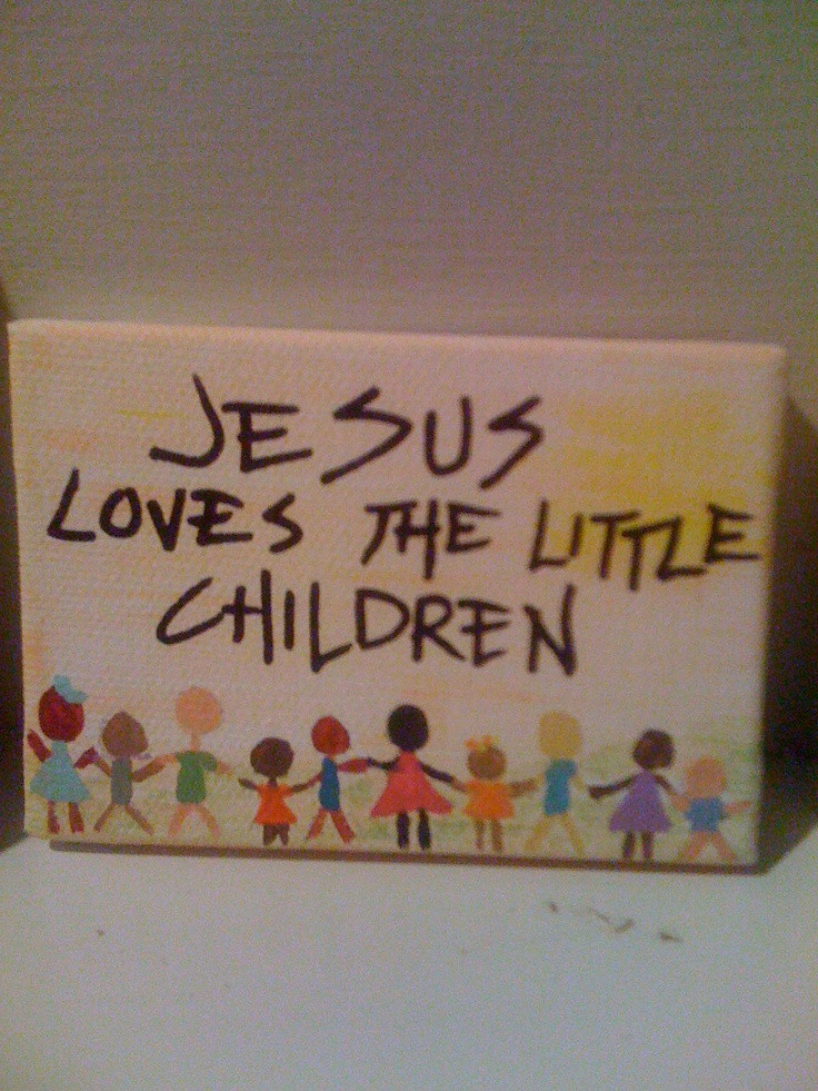 Jesus Loves The Little Children Craft
 Jesus Loves the Little Children