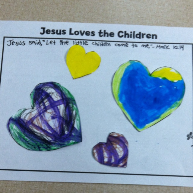 Jesus Loves The Little Children Craft
 26 best Preschool Jesus Loves the Little Children images