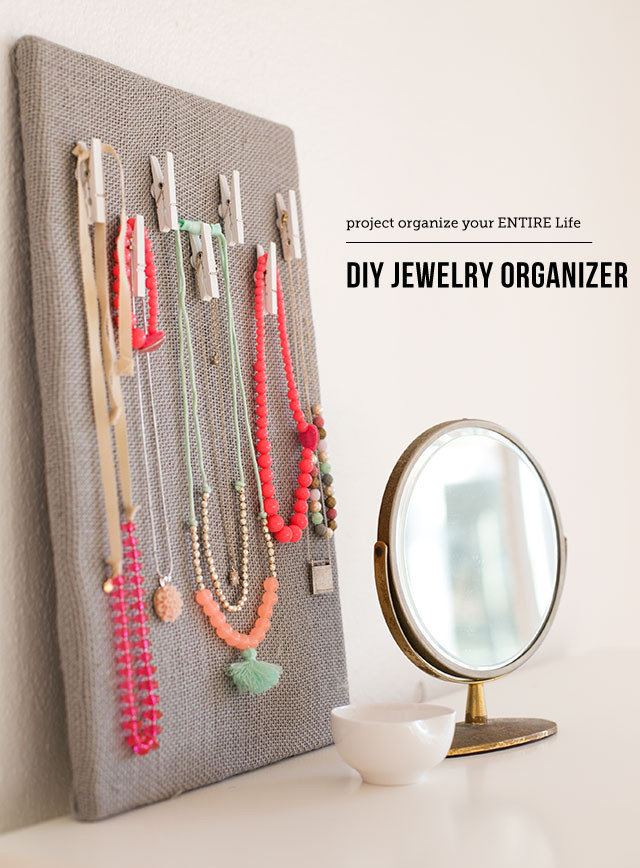 Jewelry Organization DIY
 DIY Jewelry Organization Board Modern Parents Messy Kids