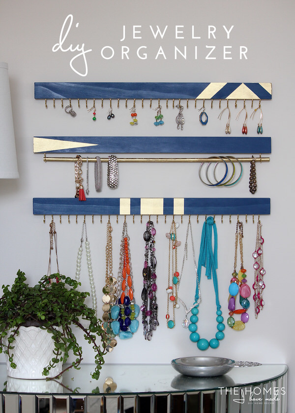 Jewelry Organization DIY
 25 Ingenious Jewelry Organization Ideas The Happy Housie