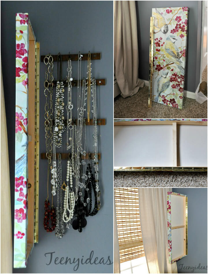 Jewelry Wall Organizer DIY
 100 DIY Jewelry Organizers & Storage Ideas Full