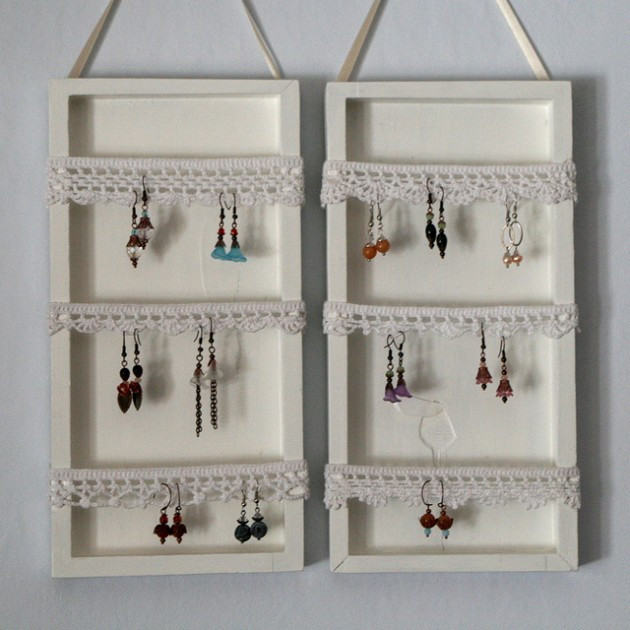 Jewelry Wall Organizer DIY
 36 Awesome Ideas of DIY Wall Jewelry Organizers