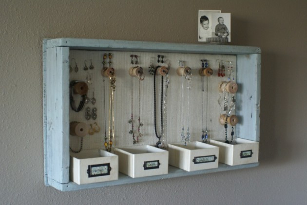 Jewelry Wall Organizer DIY
 36 Awesome Ideas of DIY Wall Jewelry Organizers