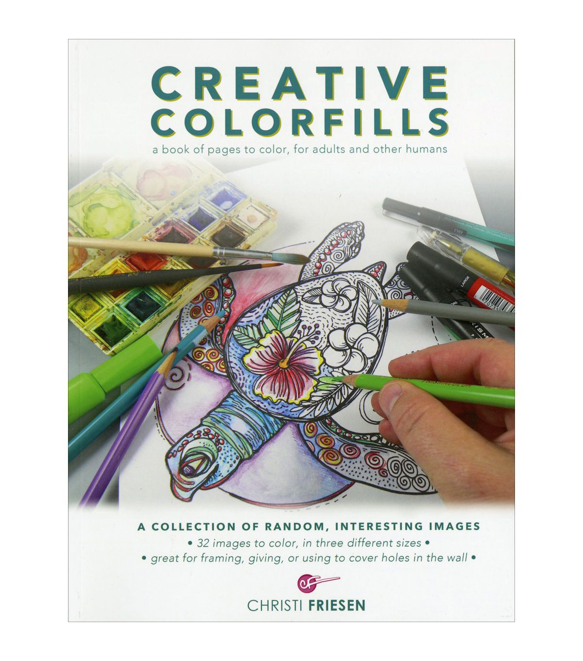 Joann Fabrics Adult Coloring Book
 Creative Colorfills Coloring Book