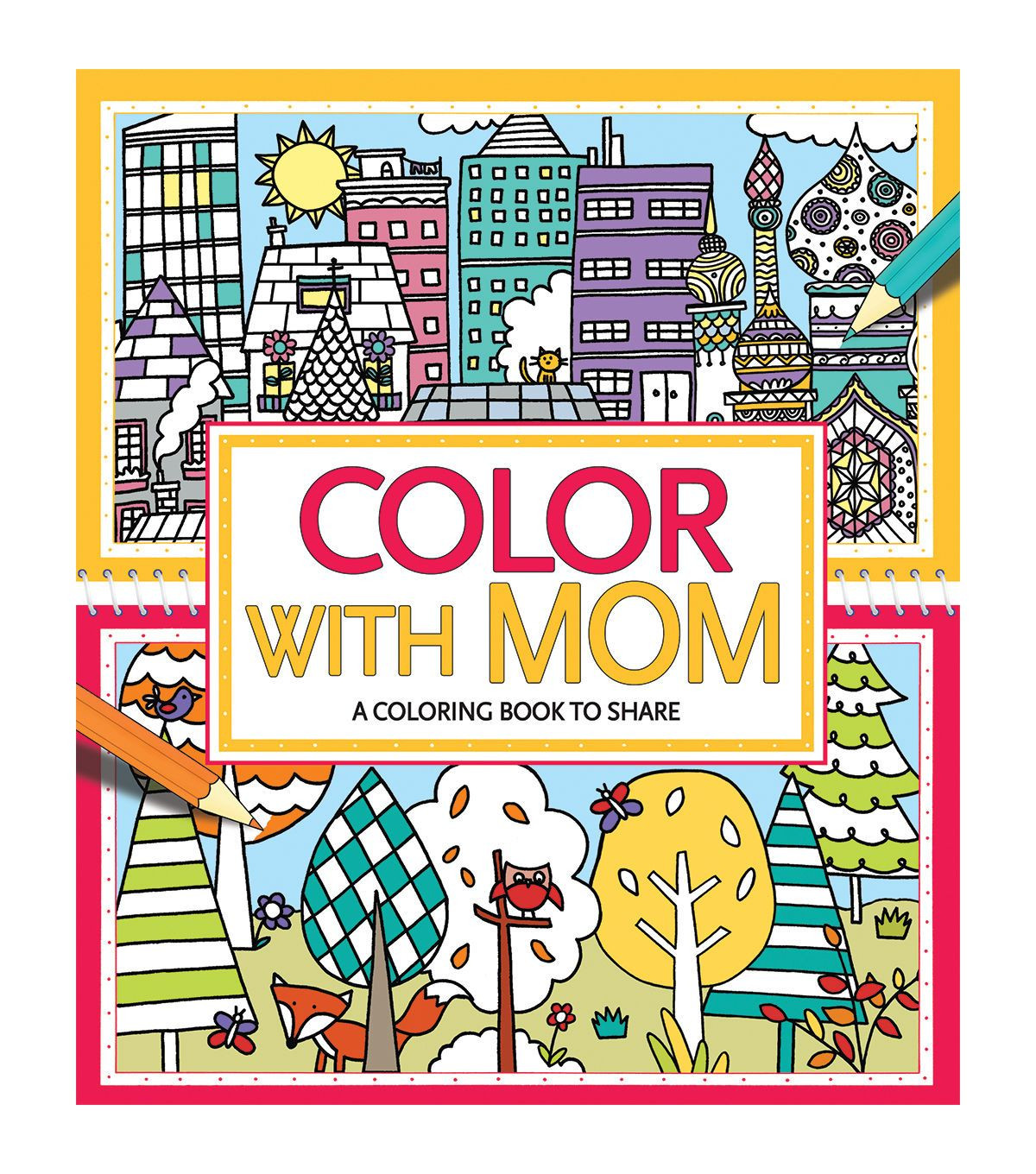 Joann Fabrics Adult Coloring Book
 Unwind with your kids and create fantastic works of art
