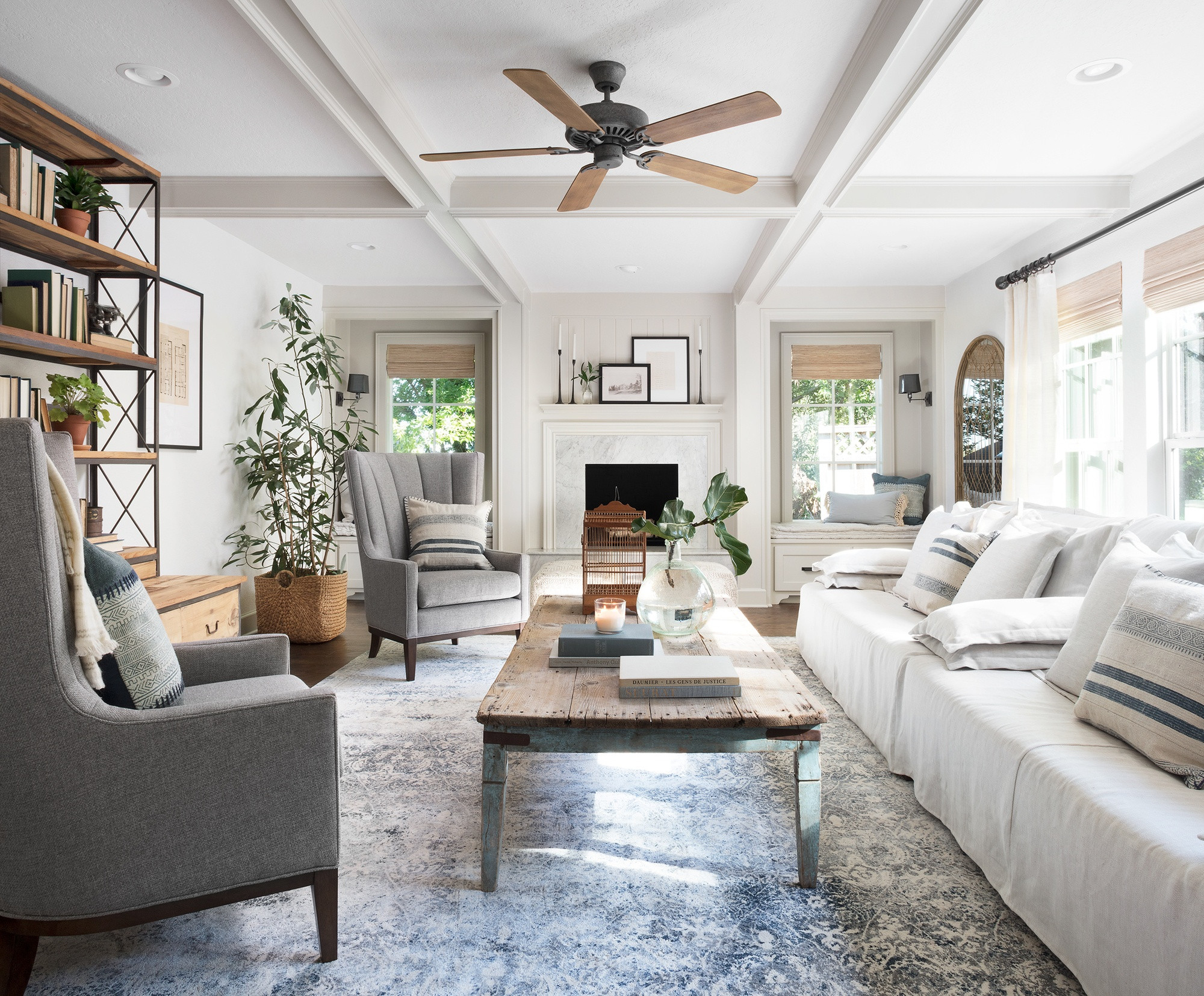 Joanna Gaines Agreeable Gray Living Room