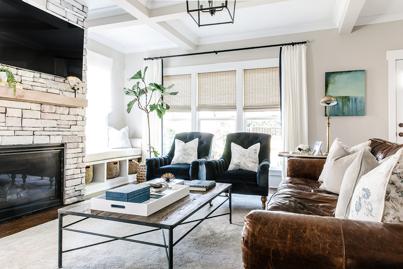 Joanna Gaines Living Room Ideas
 Home Tour Step inside this Joanna Gaines inspired new