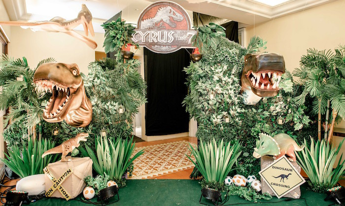 Jurassic World Birthday Party Ideas
 Kara s Party Ideas Jurassic World Birthday Party