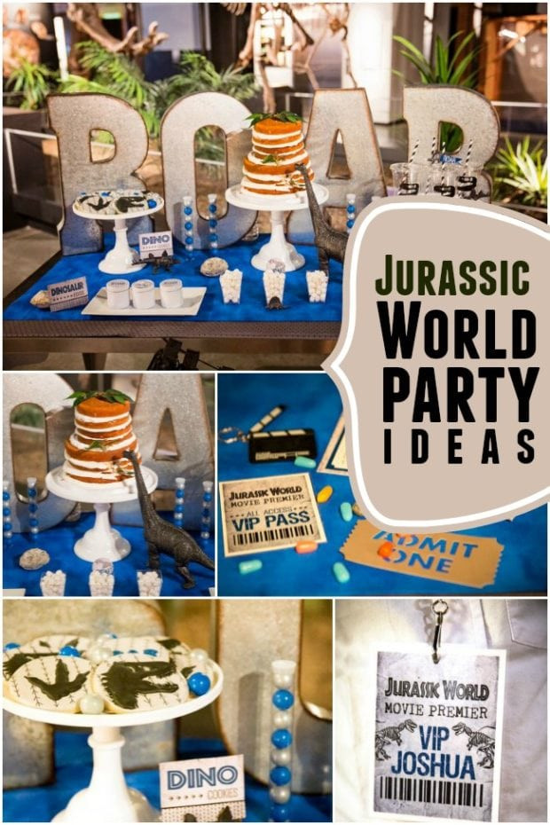 Jurassic World Birthday Party Ideas
 A Jurassic World Inspired Dinosaur Party