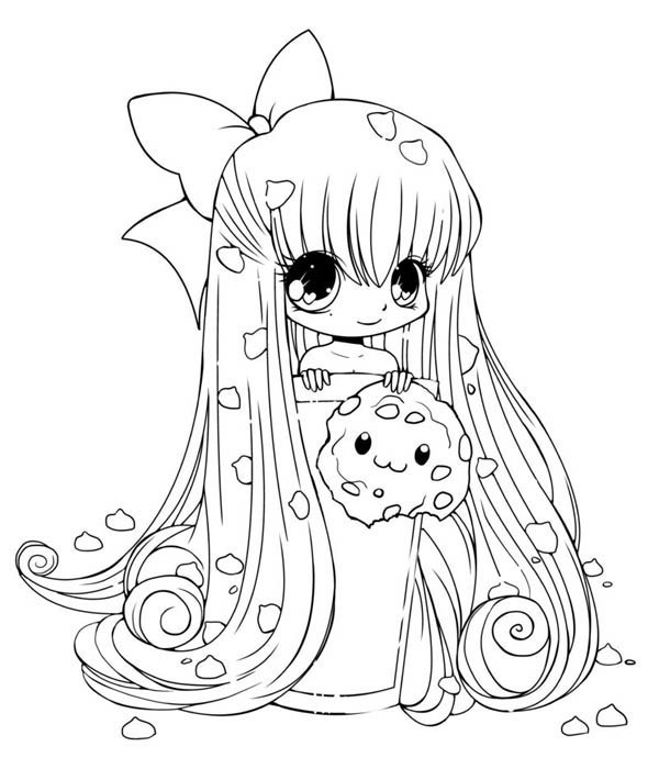 Kawaii Girls Coloring Pages
 15 cute chibi coloring pages printable Print Color Craft
