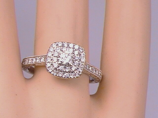 Kay's Wedding Rings
 Neil Lane 14kt Double Halo Diamond Engagement Ring $2 499