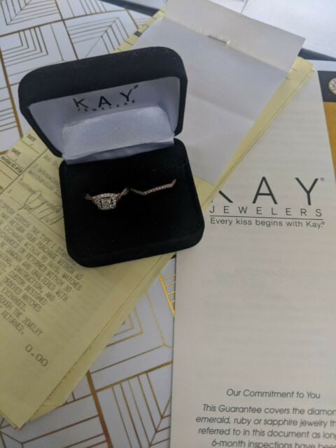 Kay's Wedding Rings
 Kay s Jeweler Engagement Ring And Bridal Set in 14k Rose