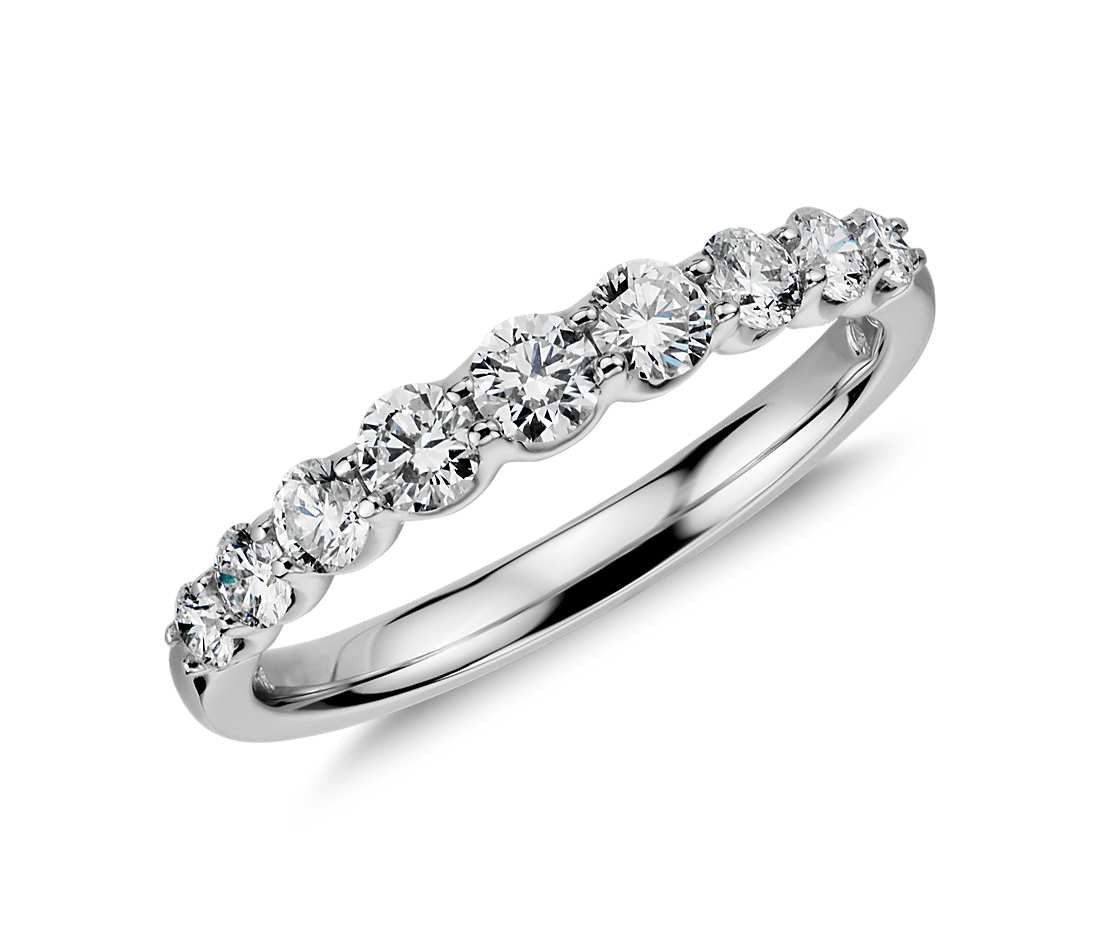 Kay's Wedding Rings
 Graduated Diamond Ring in 14k White Gold 1 2 ct tw