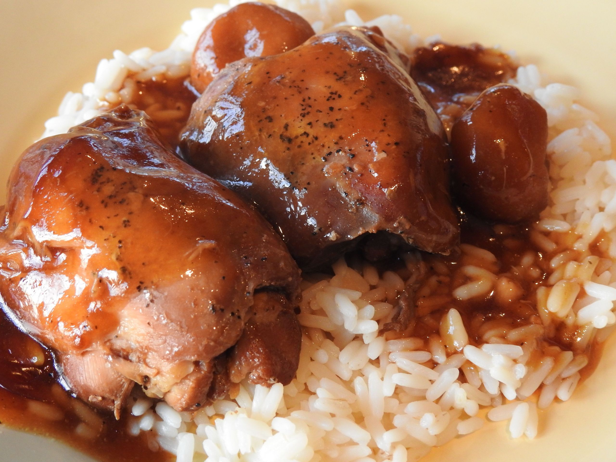 Keto Crockpot Chicken Thighs
 Crock pot Teriyaki Chicken Thighs