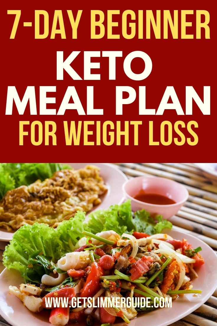 Keto Diet For Beginners Free
 7 Day Beginner Keto Meal Plan for Weight Loss to Get You