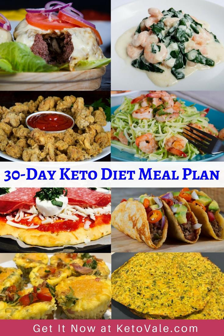 Keto Diet Meal Plans
 30 Day Keto Diet Meal Plan Shopping List & Free PDF Menu