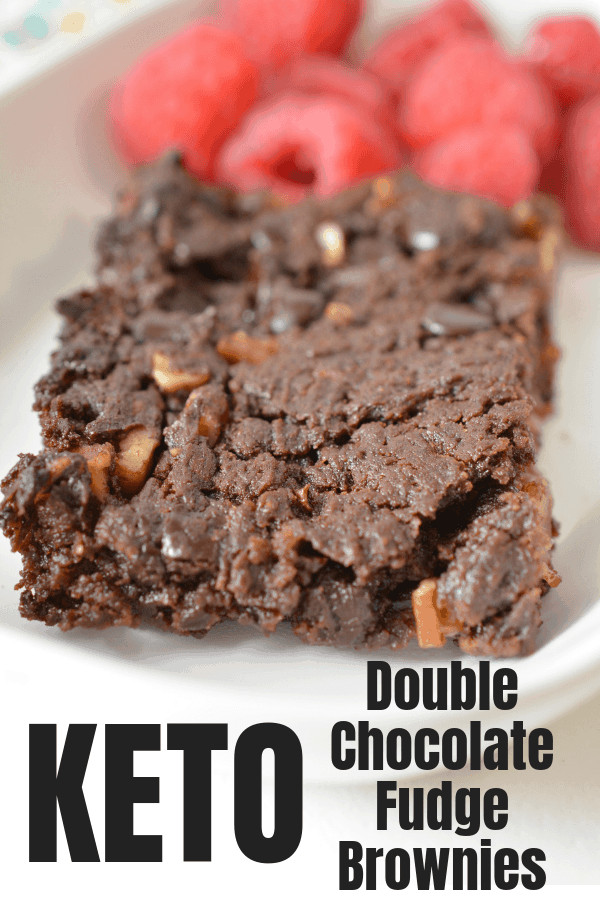 Keto Fudge Brownies
 Keto Double Chocolate Fudge Brownies Avocado Brownie Recipe