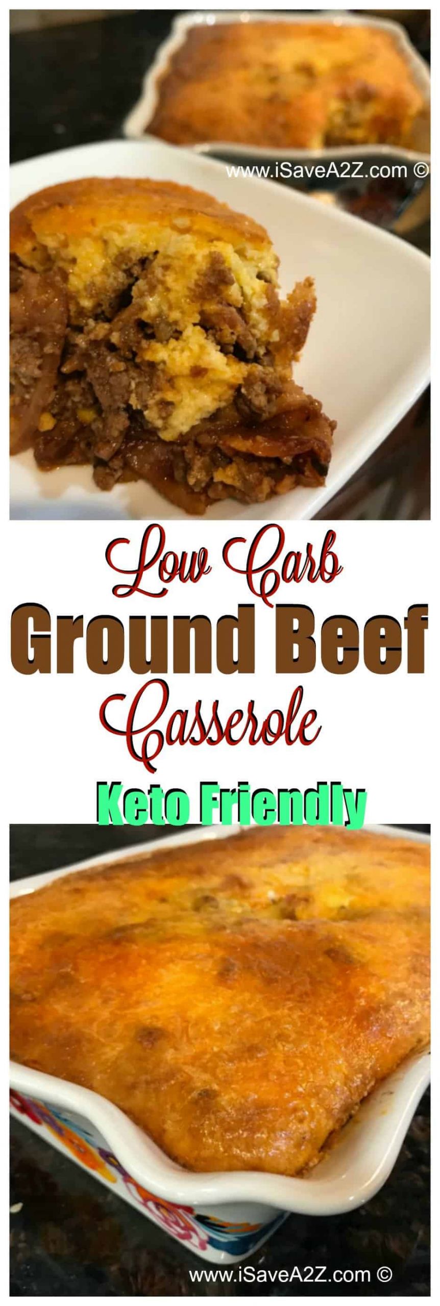 Keto Ground Beef Casserole
 Keto Friendly Low Carb Beef Casserole Recipe iSaveA2Z